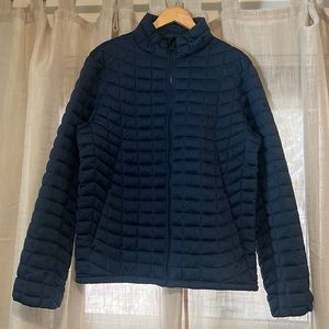 Men’s Ben Sherman navy blue coat.